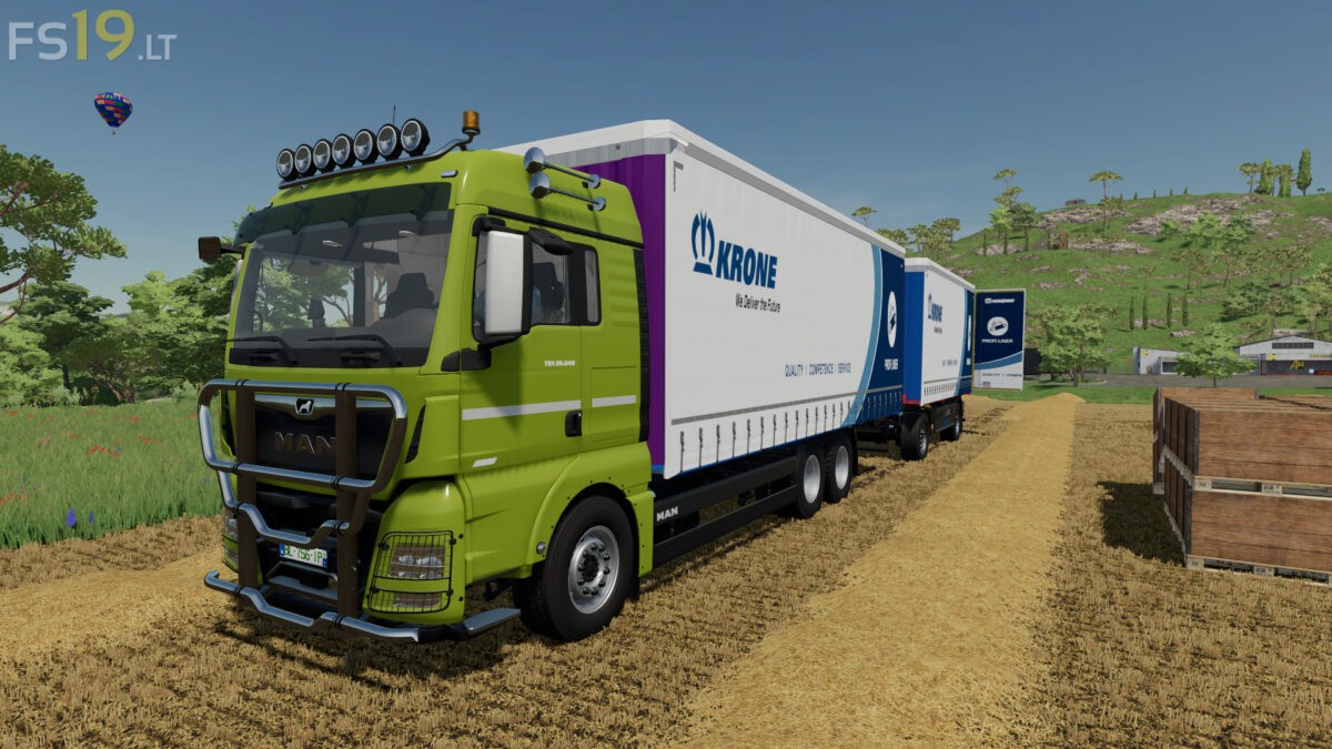 Man Tgx Krone Trailers Pack Autoload V Fs Mods