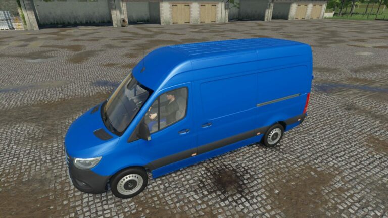 Mercedes Benz Sprinter V 1.0 - Fs19 Mods   Farming Simulator 19 Mods