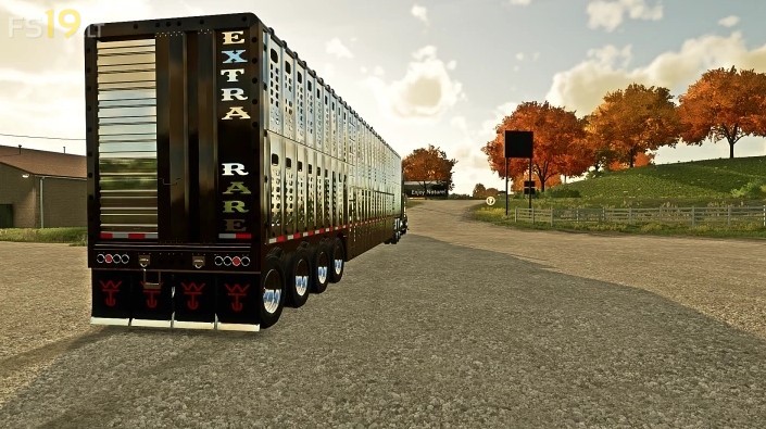 Wilson Quad Axle Livestock Trailer V Fs Mods