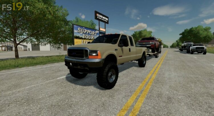 2003 Ford F350 v 1.0 - FS19 mods / Farming Simulator 19 mods