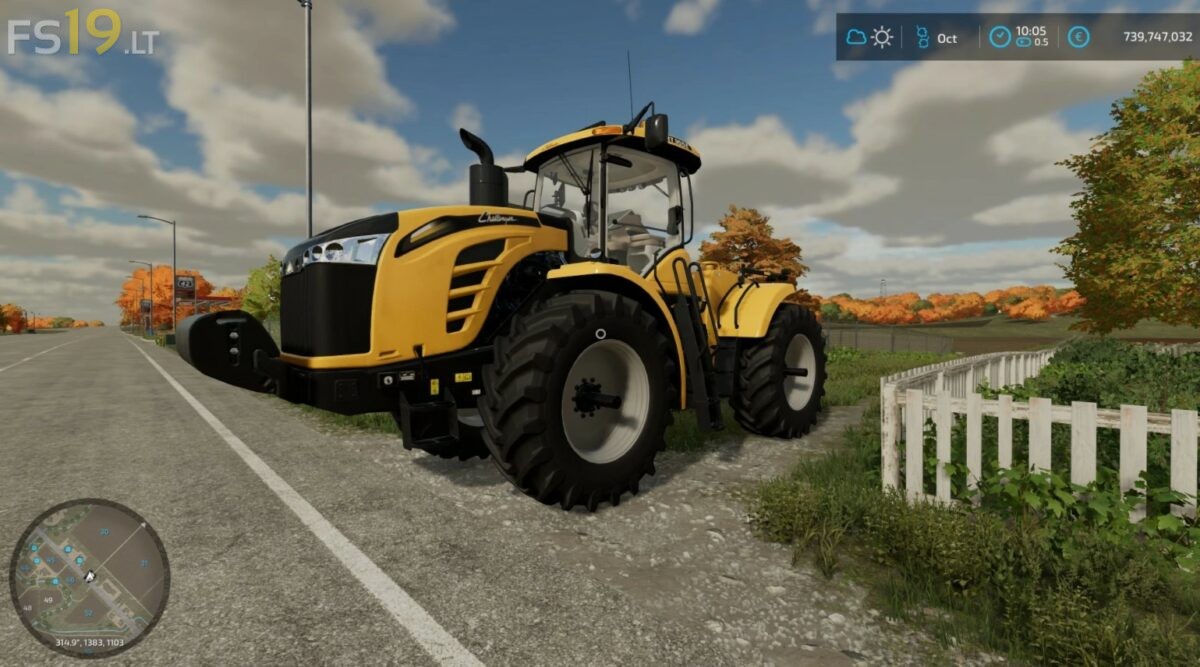 Challenger MT900E Series v 1.0 - FS22 Mods