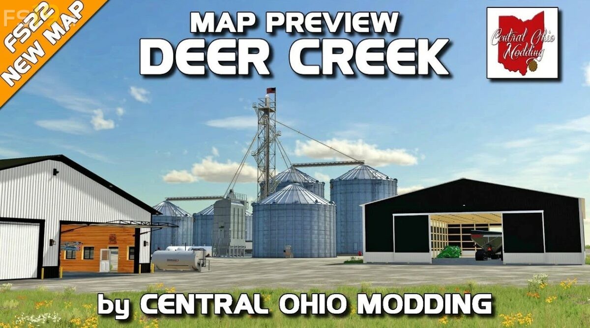 Deer Creek Map v 2.0 - FS22 Mods