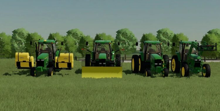 John Deere 70007010 Series V 10 Fs19 Mods Farming Simulator 19 Mods 8945