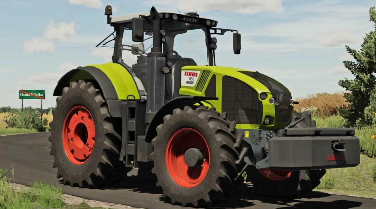 Claas Axion 900 V 10 Fs22 Mods 5493