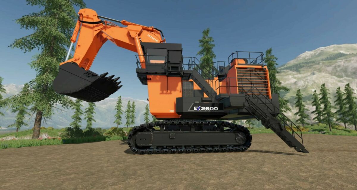 Hitachi 2600 Ex V 10 Fs19 Mods Farming Simulator 19 Mods