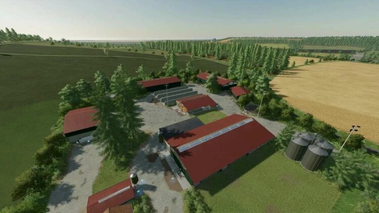 Niedersachsen 22 Map v 1.6 - FS19 mods / Farming Simulator 19 mods