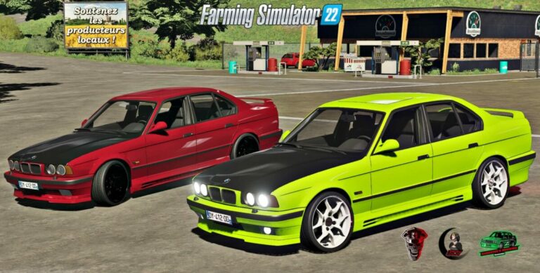 BMW M5 E34 v 1.0 - FS19 mods / Farming Simulator 19 mods