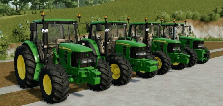 John Deere 6030 Premium 4 Cyl Series V 10 Fs19 Mods Farming Simulator 19 Mods 2198