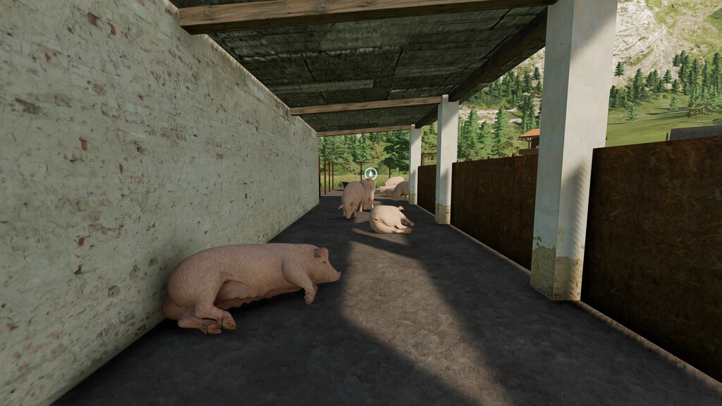 BUILDING A BARN AND GETTING PIGS, Ranch Simulator