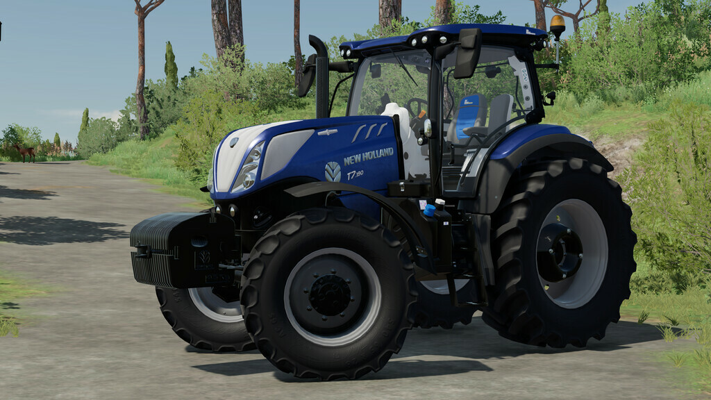 New Holland T7 Series v 1.2 - FS22 Mods