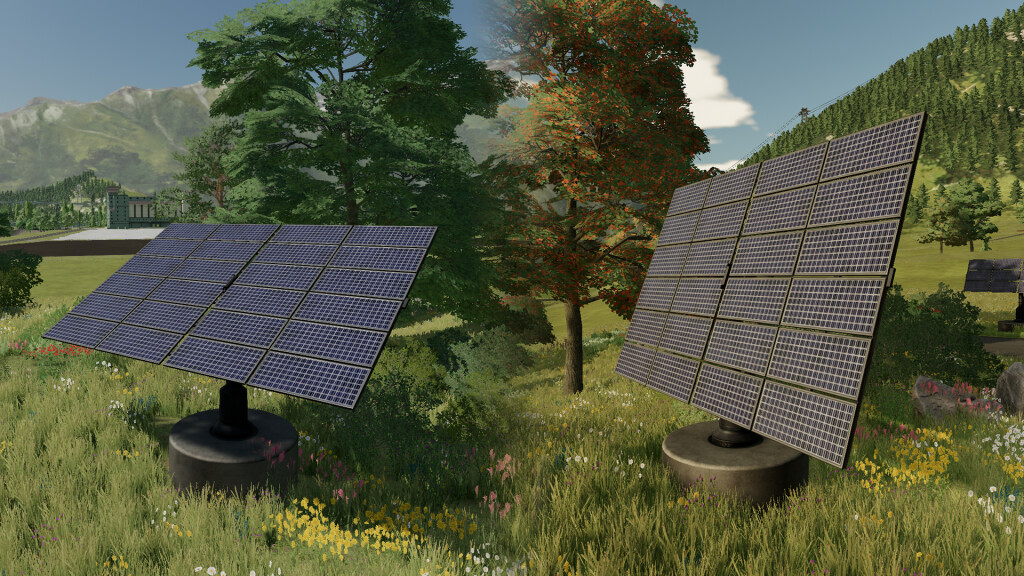 Placeable-Solar-Panel - FS19 mods / Farming Simulator 19 mods