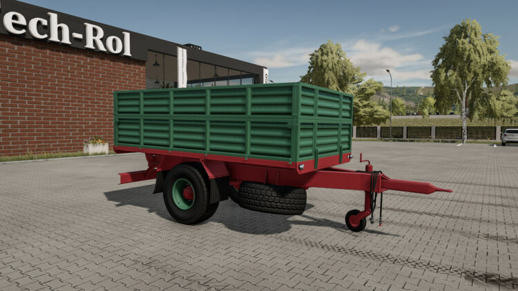 One Axle Trailer V 1 0 FS19 Mods Farming Simulator 19 Mods