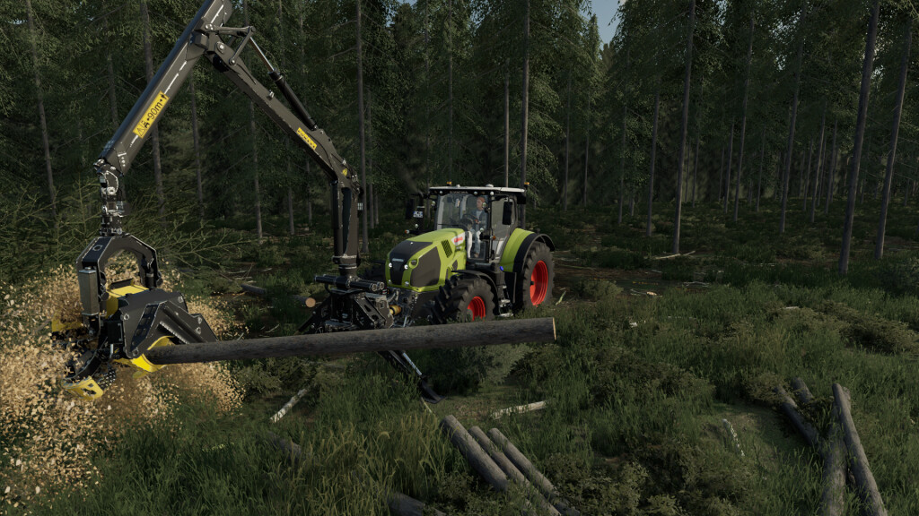 Ponsse 3 Point Wood Harvester v 1.0