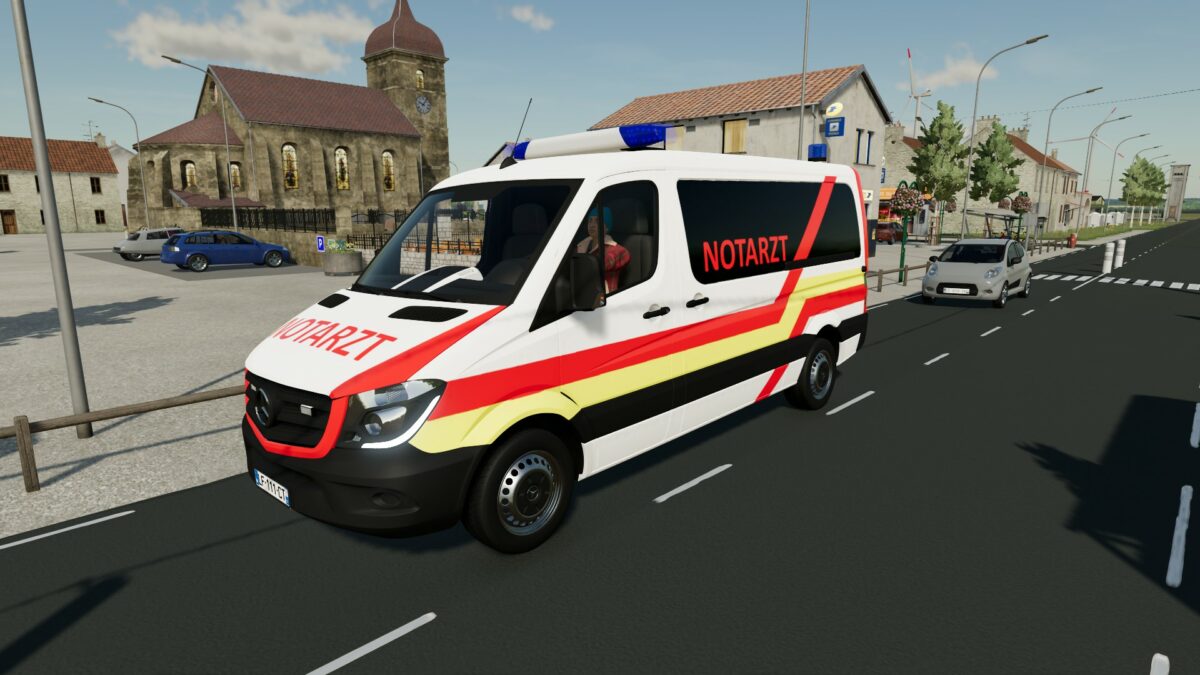 Mercedes Benz Sprinter v 1.0 - FS22 Mods