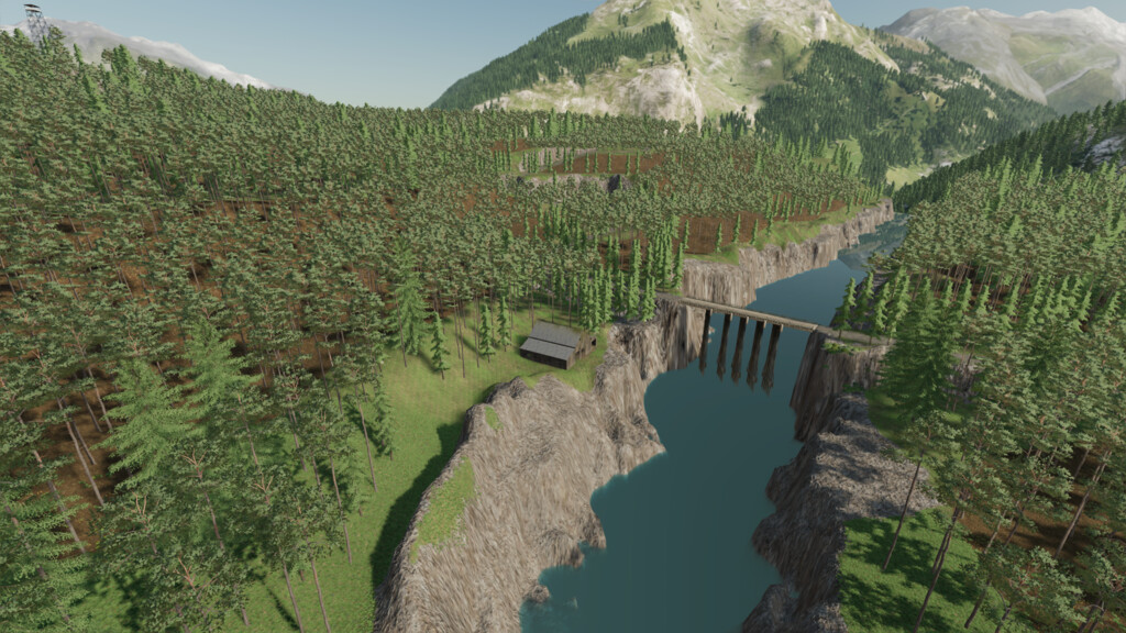 Bear Rock Logging Map V 1002 Fs22 Mods