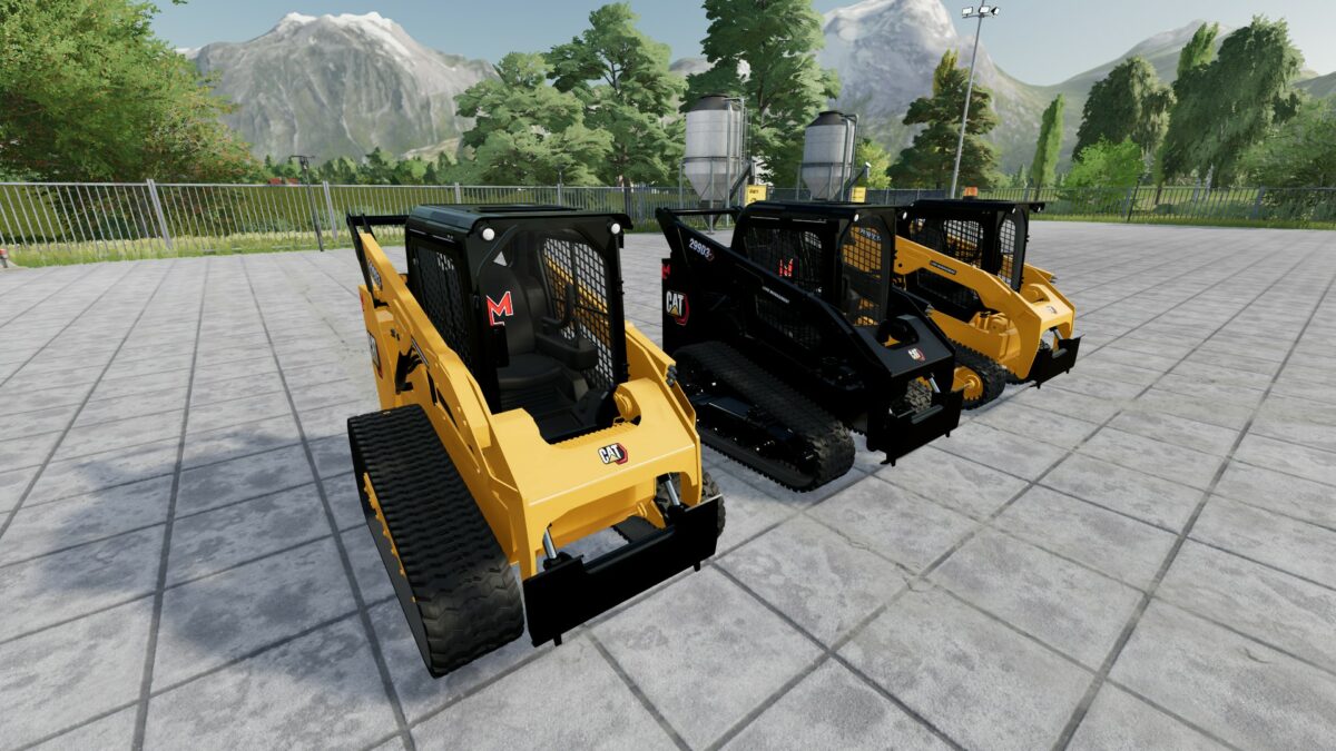 CAT 299D3XE Skid Steers Pack v 1.0 - FS22 Mods