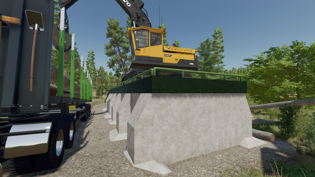 Log Load Platform v 1.0 - FS22 Mods