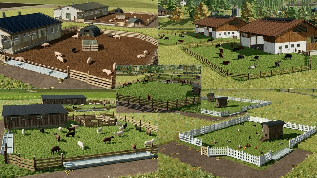 Placeable Animals Pack v 1.3