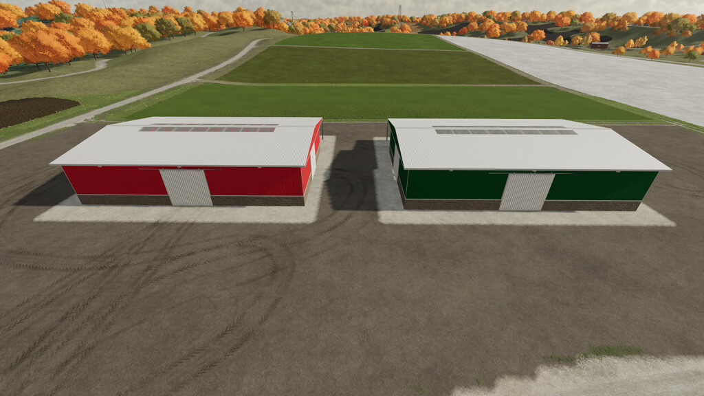 Large Machine and Implement Shed Pack v 1.0