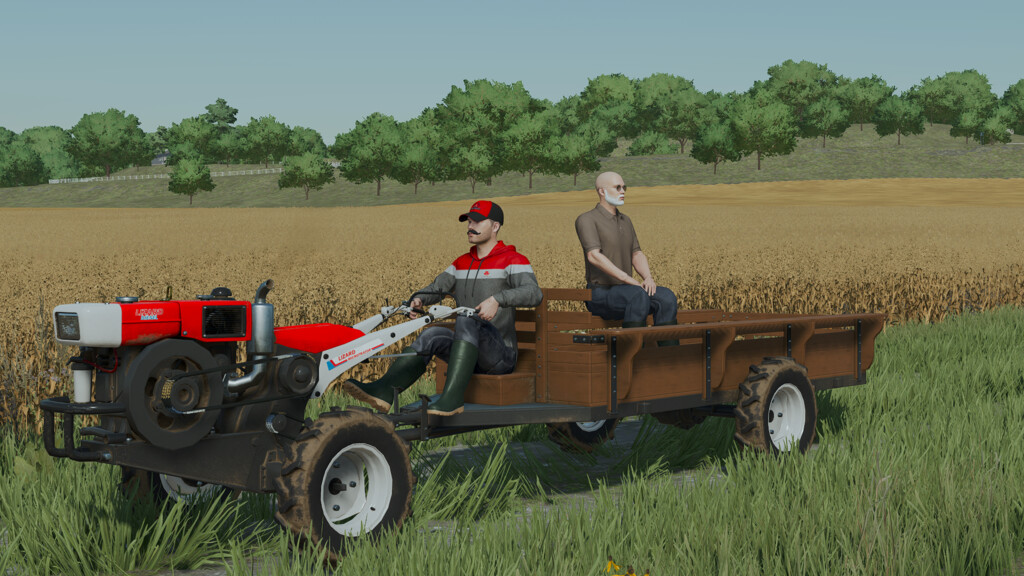 Micro Tractors and Implements Pack v 1.0