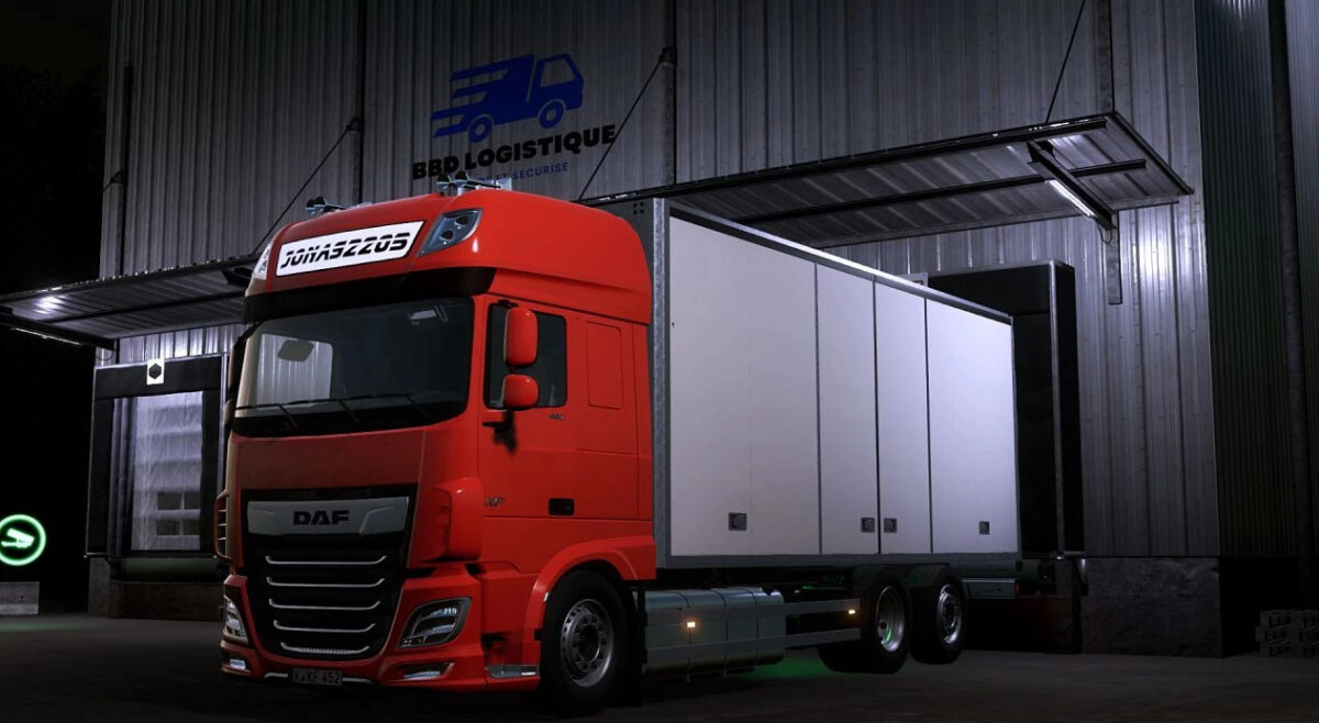 Daf Xf 106 And Tandem Trailer V 20 Fs22 Mods 0087