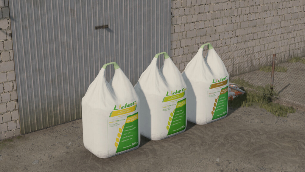 Fertilizer and Lime Big Bags Pack v 1.0.0.2 - FS22 Mods