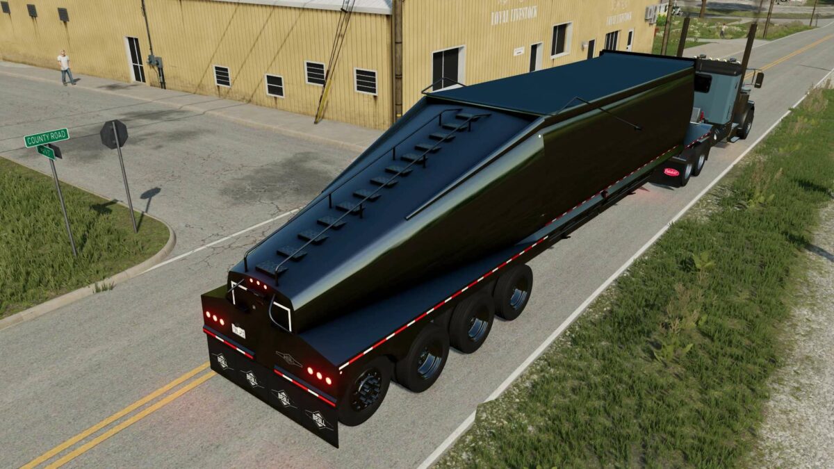 Beall Bullet Quad Axle Belly Dump Trailer v 1.0.0.1 - FS22 Mods