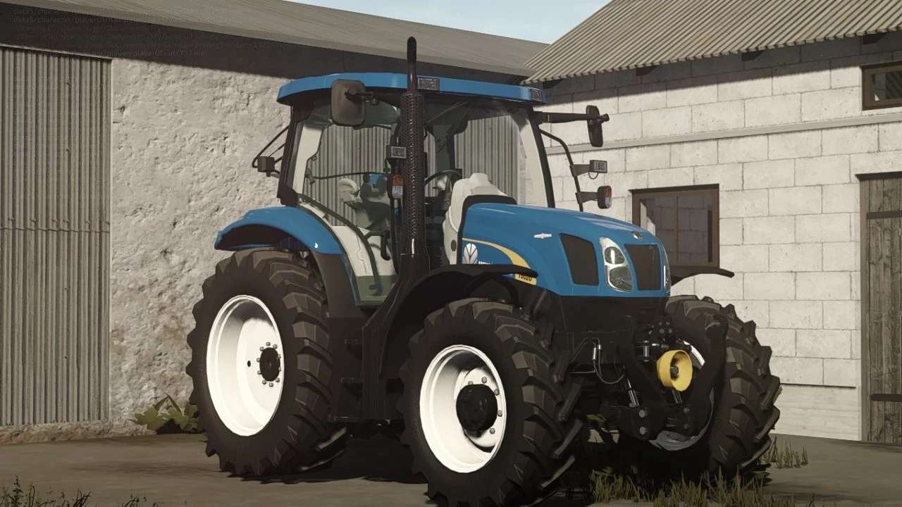 New Holland T6000 v 1.2 - FS22 Mods