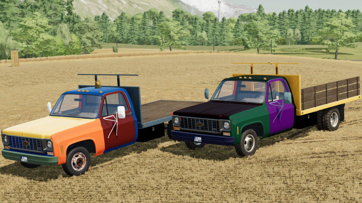 1972 Chevrolet C30 Flatbed Truck v 1.0 - FS22 Mods