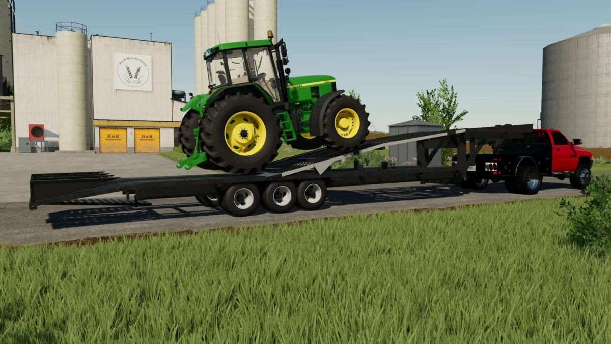 PJ Gooseneck Trailer v 1.0 - FS22 Mods