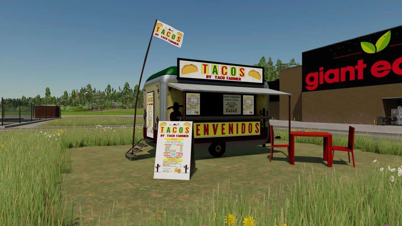 Taco Stand v 1.0 - FS22 Mods