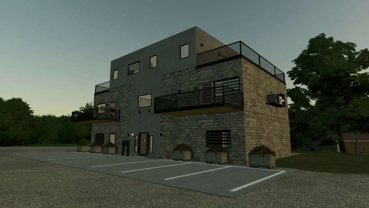 Apartment Building v 1.0 - FS22 Mods