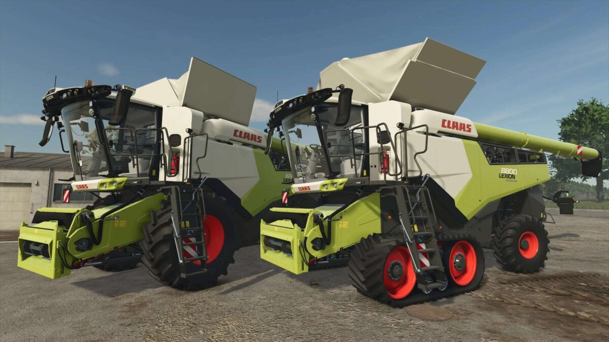 Claas Lexion 6900 & 8800/8900 Terra Trac v 1.0 - FS22 Mods