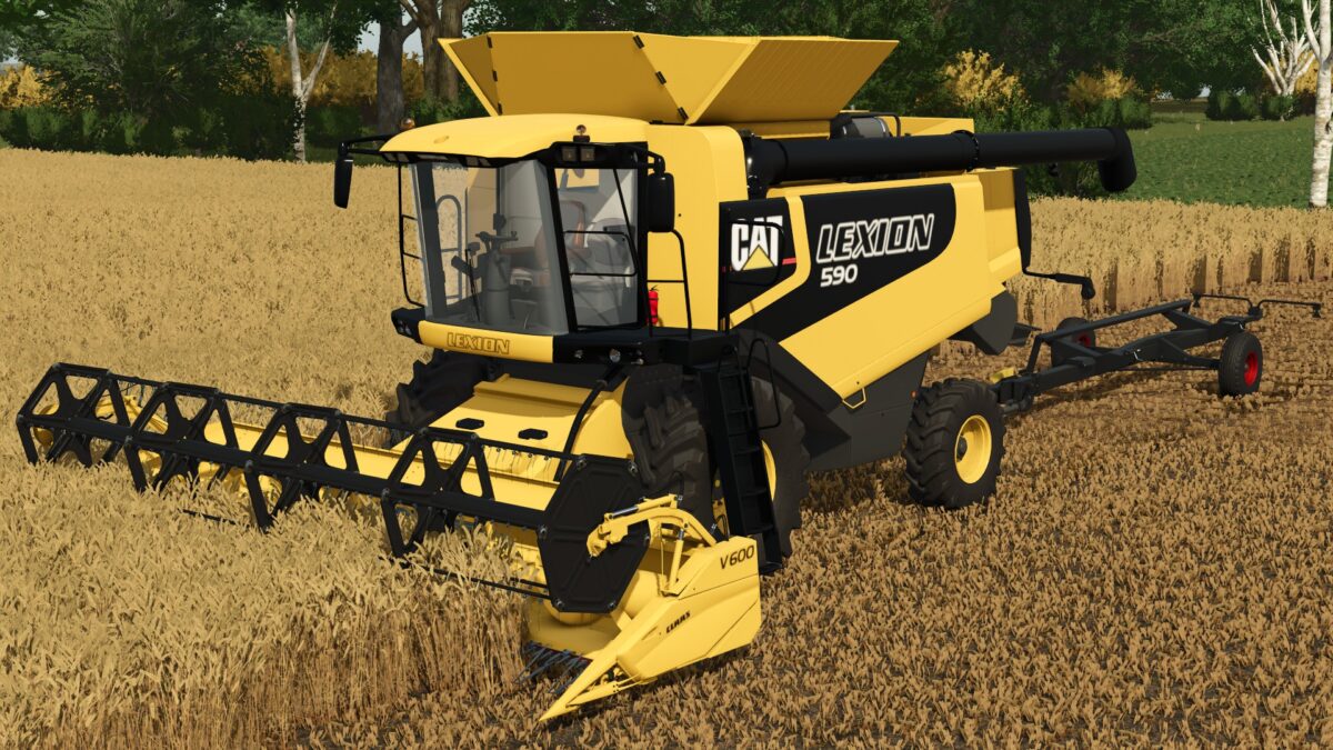 CAT Lexion 560/590 v 1.0 - FS22 Mods