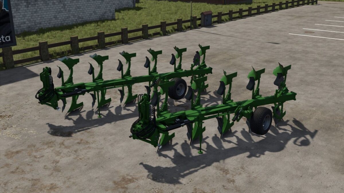 Amazone Cayron 200 Plows Pack v 1.0.0.1