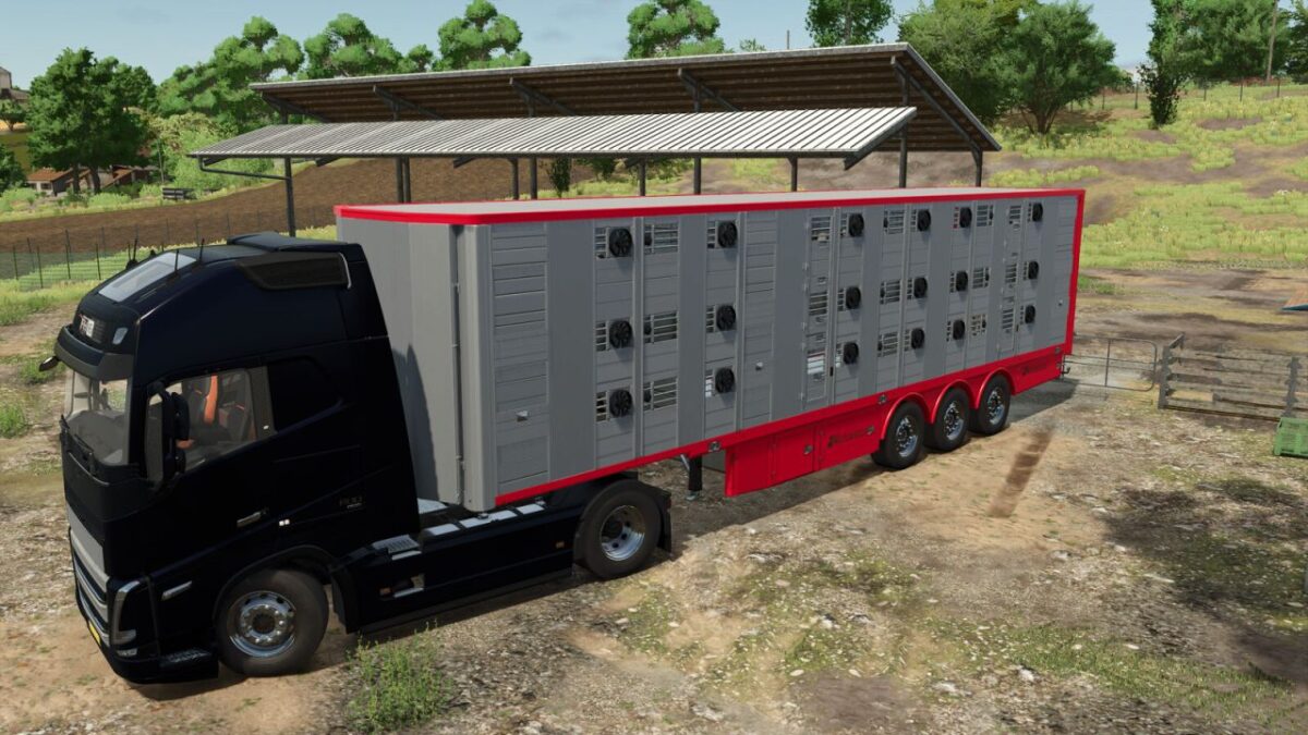Michieletto AM19 Animal Transport Trailer v 1.0.0.2