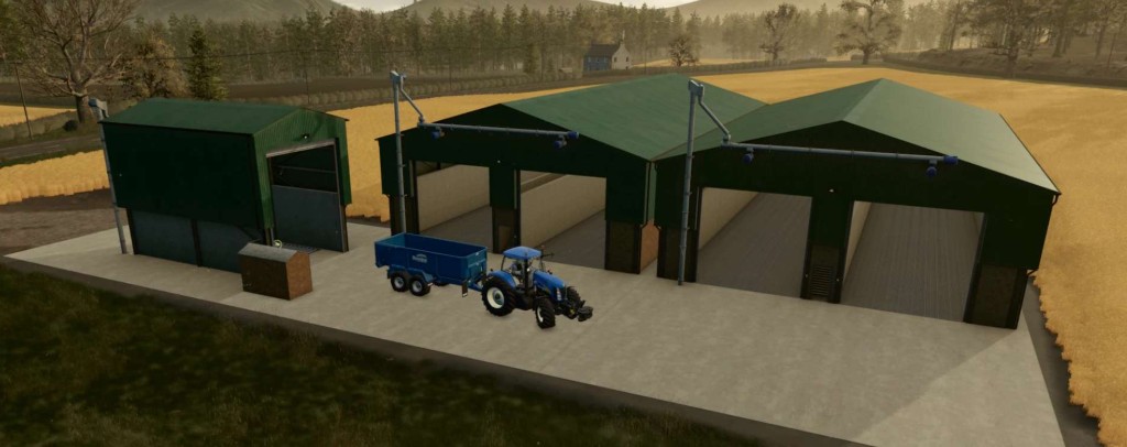 Multi Bay Grain Store v 1.0