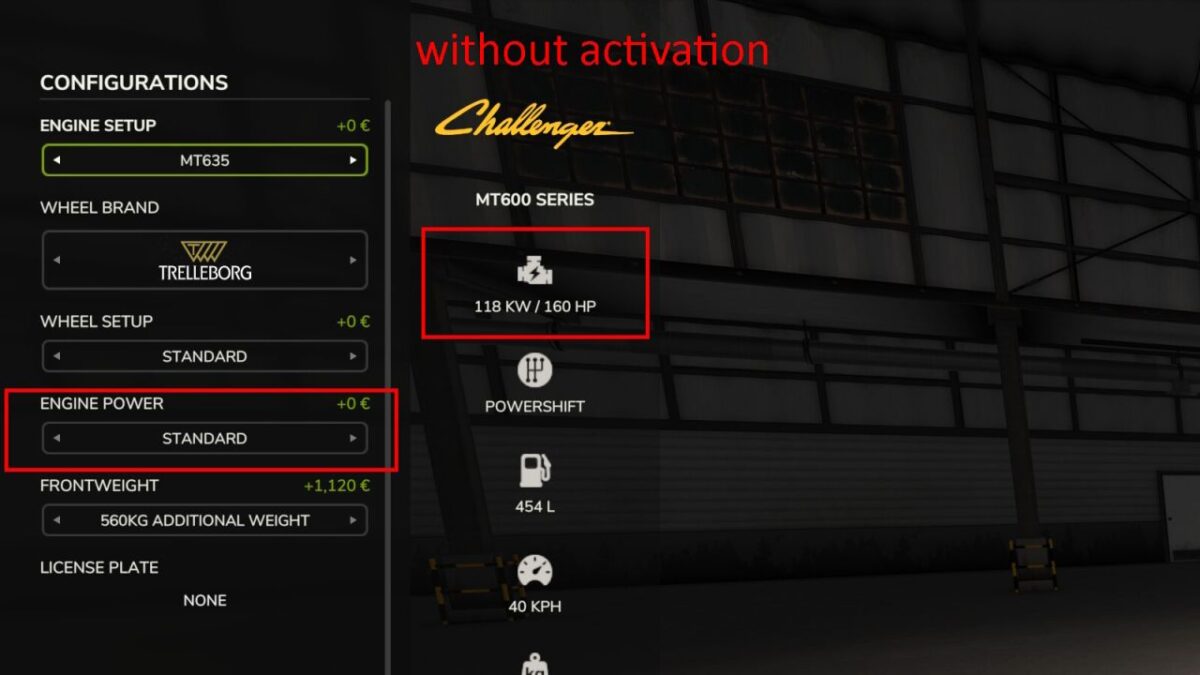 Adjustable Engine Power v 1.0