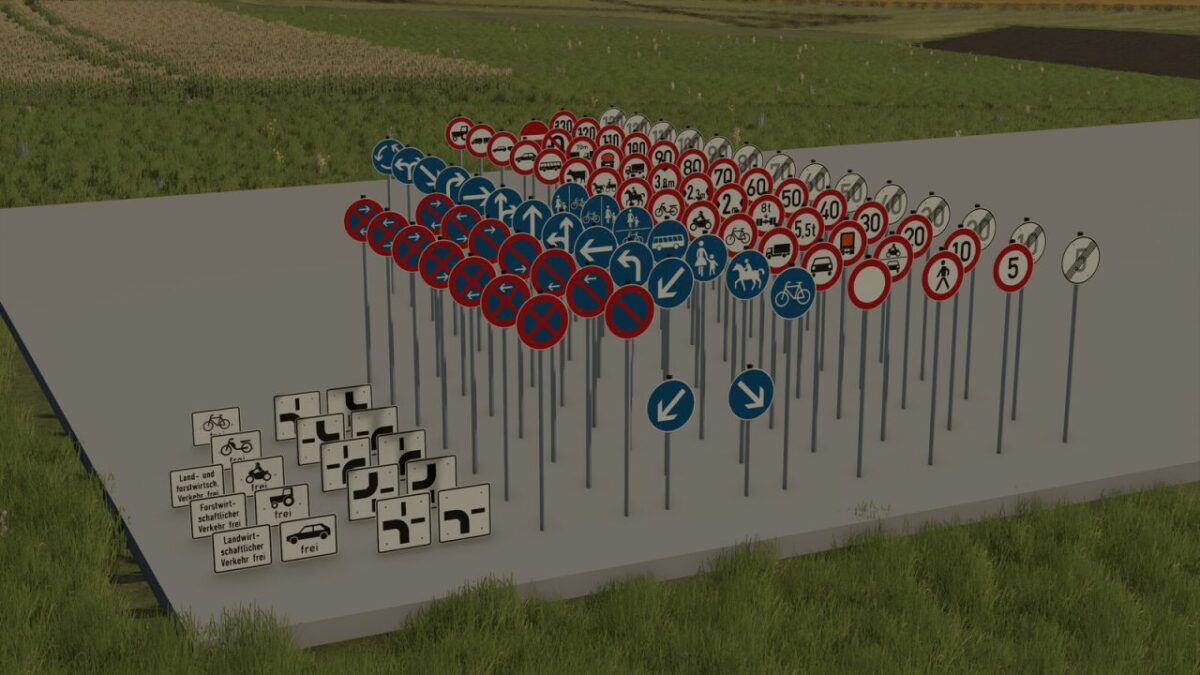 German Traffic Signs (Prefab) v 1.0.0.2
