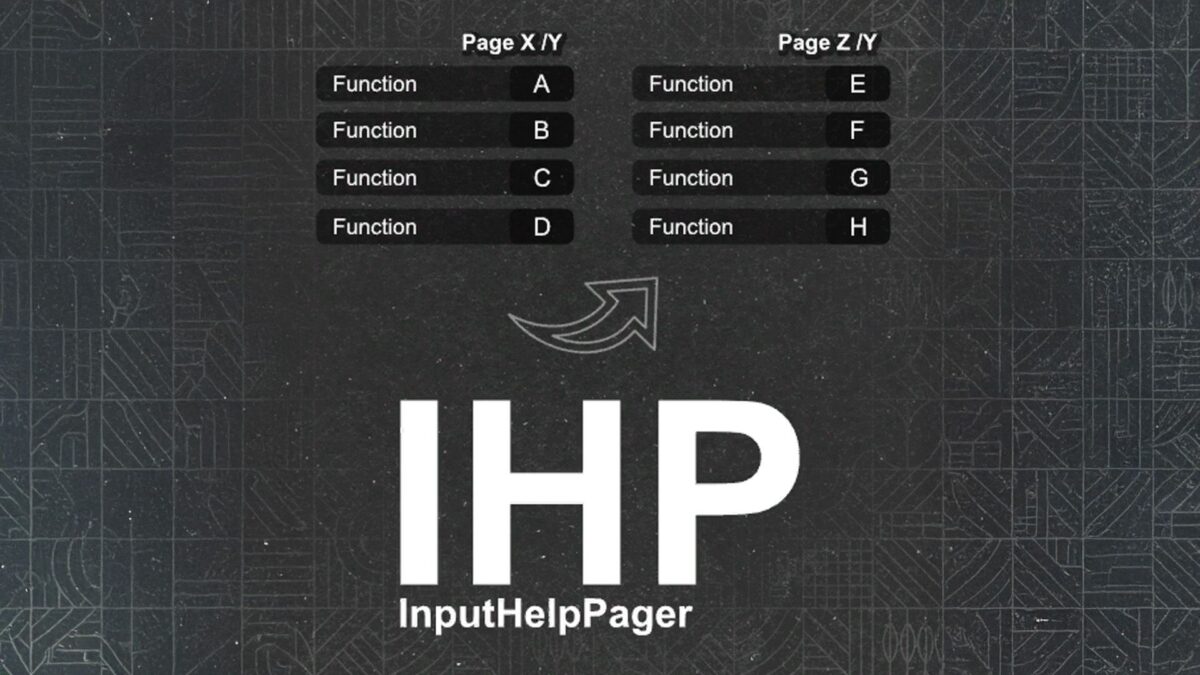 Input Help Pager v 1.1.1