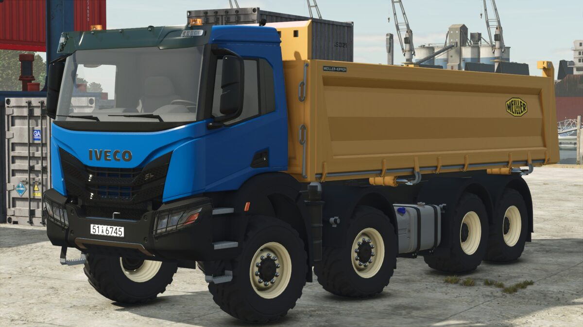 Iveco X-Way Meiller Kipper Truck v 1.1