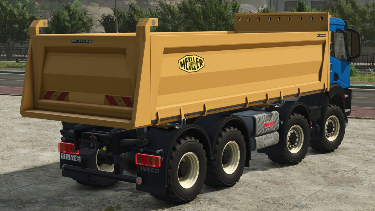 Iveco X-Way Meiller Kipper Truck v 1.1