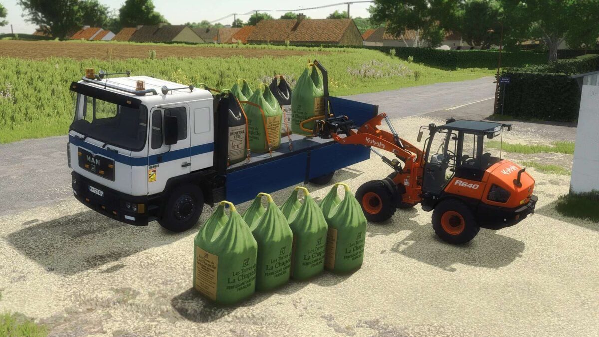 MAN 19.322 Truck with Sliding Curtain v 1.0