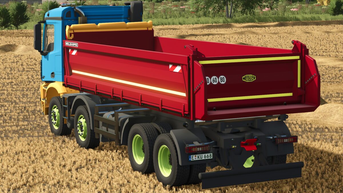 Mercedes Benz Arocs Agrar Meiller Kipper Truck v 1.0