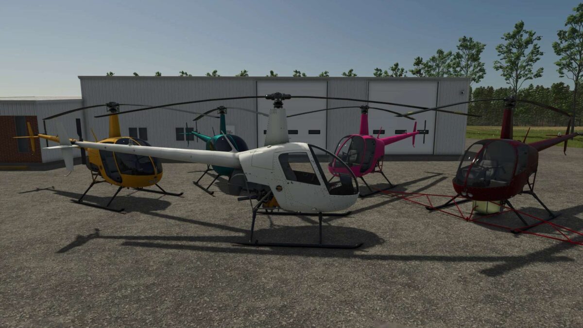 Robinson R22 Helicopter v 1.1