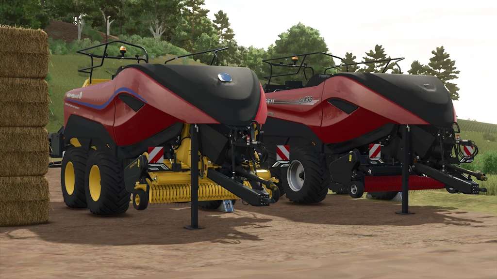 CNH Square Balers Pack Rust Edition v 1.5
