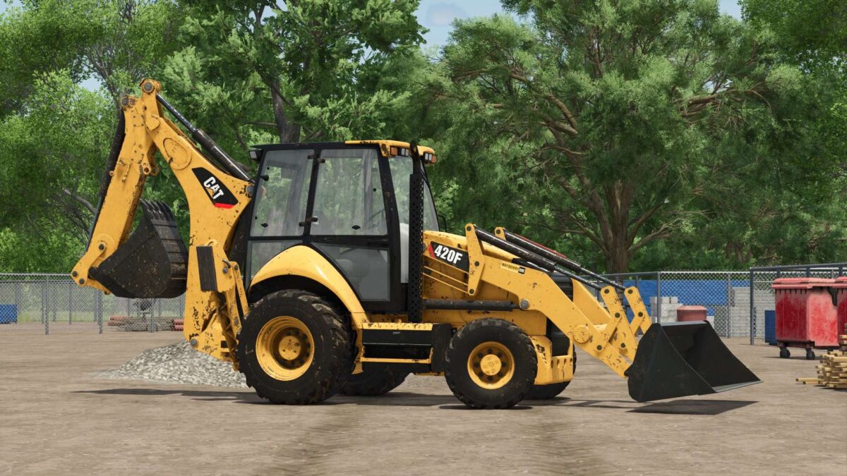 Caterpillar 420FIT Backhoe v 1.0