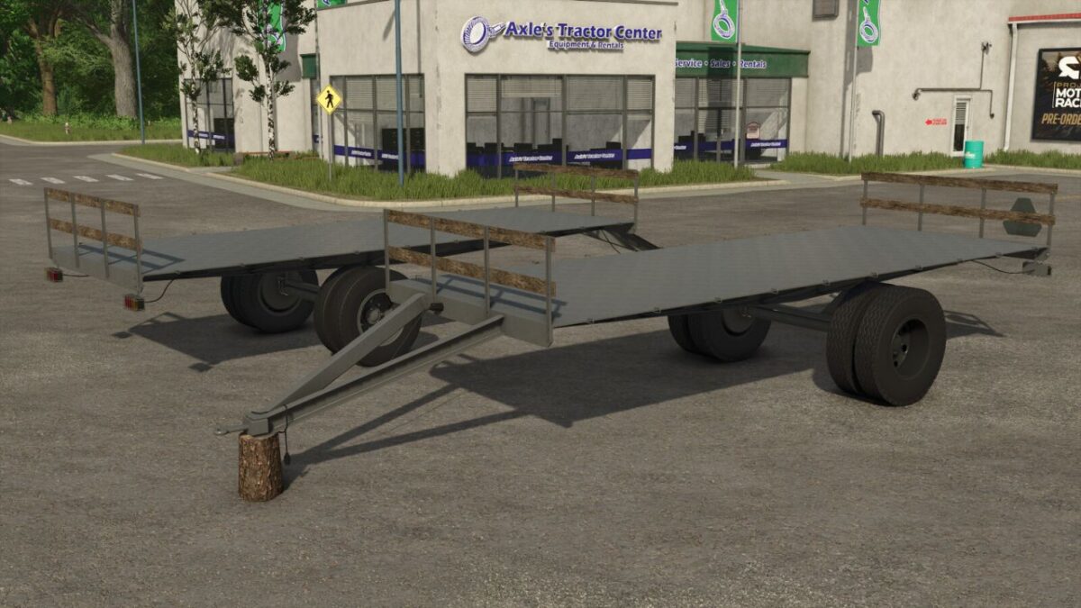 Homemade Bale Trailer v 1.0