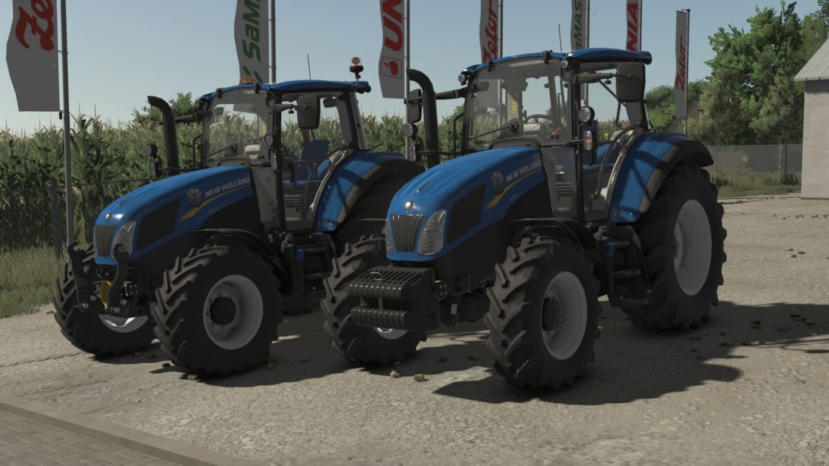 New Holland T5 Utility Pack v 1.0