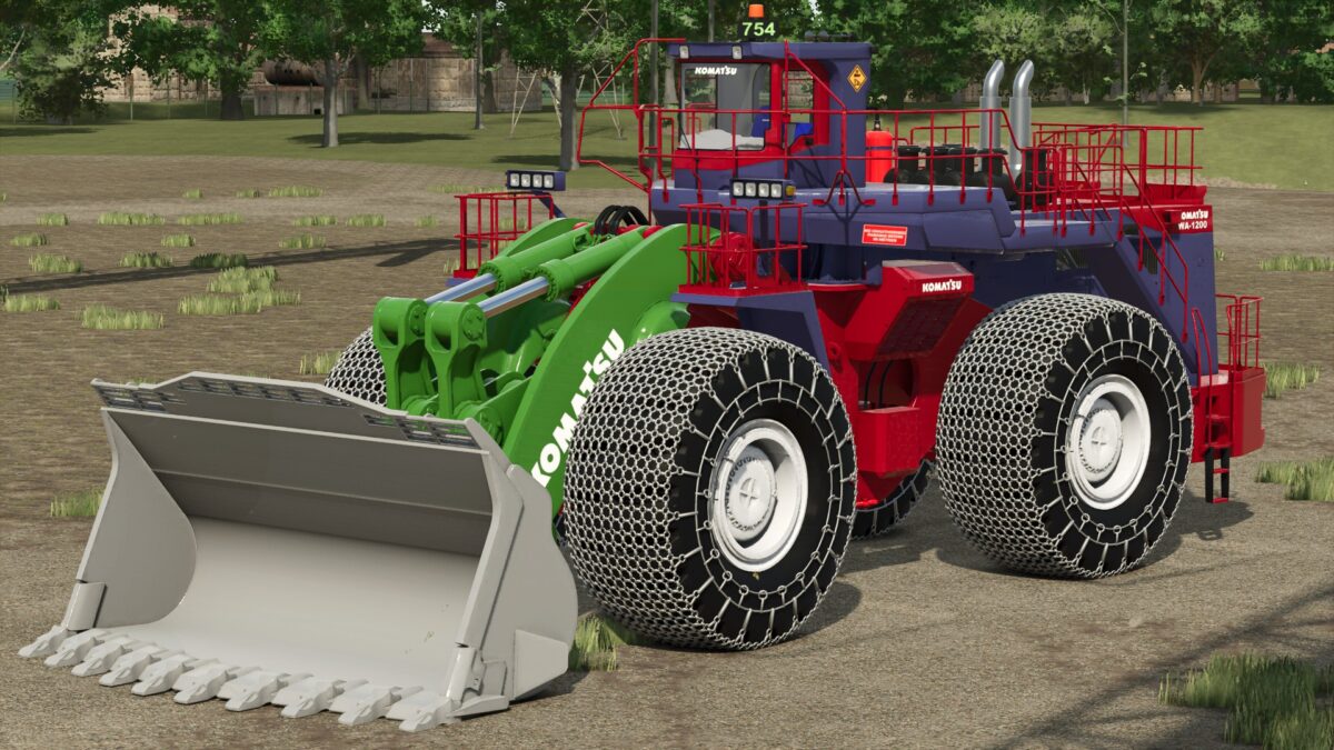 Komatsu WA 1200 Mining Loader v 1.0